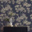 Shanieka Floral Metallic Wallpaper Double Roll-1258654219