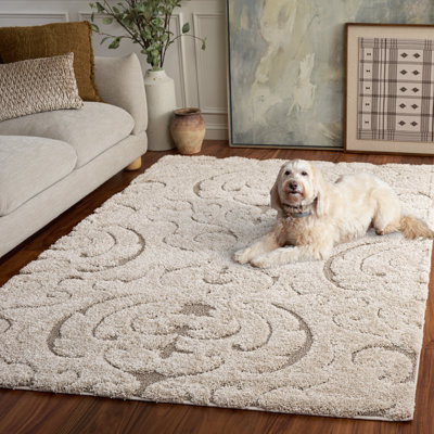 Tapis à poils longs Elwin