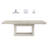 Jaquelyn Extendable Trestle Dining Set-112804405-94903831