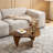 Century Modern Wood Center Table Small Farmhouse Coffee Table For Living Room, Brown-787249121-787249120-787249123