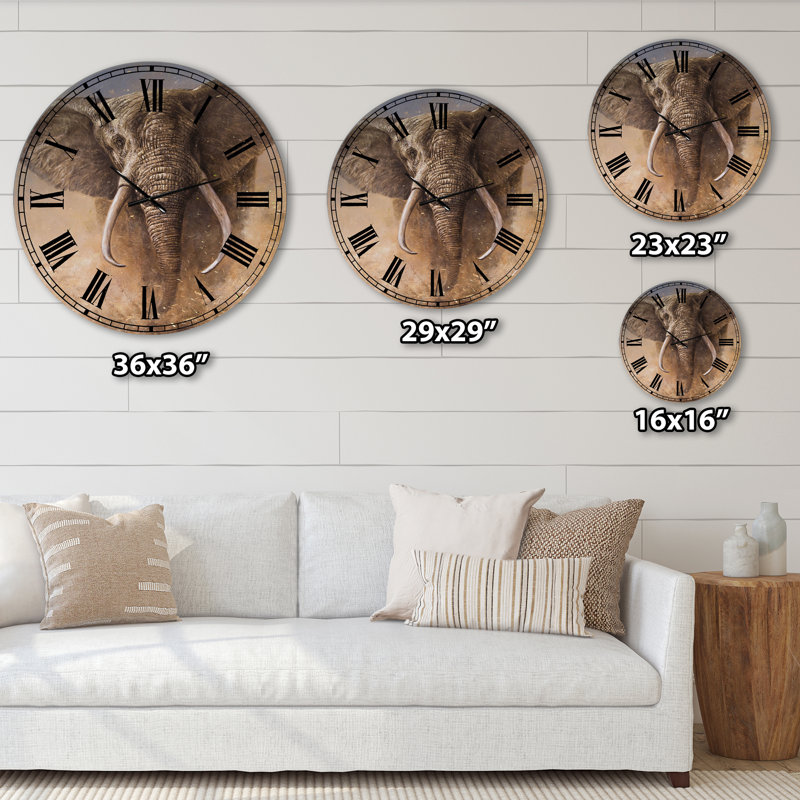 Grande horloge murale d'Afrique, Petit