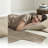 Modern King Bedding Set, Woven Striped Polyester, Neutral Design For Contemporary Homes