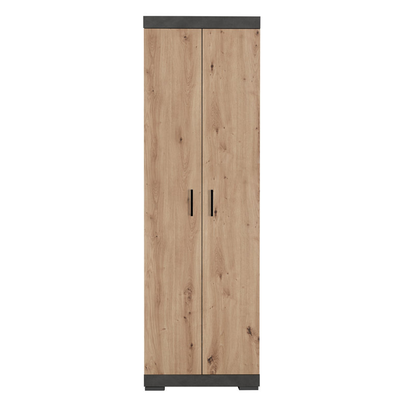 Standish 2 Door Manufactured Wood Wardrobe