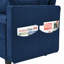 Accoudoir carré en velours 112,6 po Rozanne