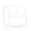 Maya Swivel Chair In Boucle-1146429929