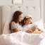 Structure de lit simple avec tiroir sous le lit, lit plateforme tapissier avec tête de lit Wave pour enfants / filles-1844608610-1844608612