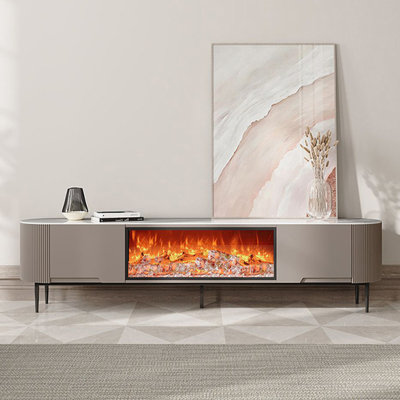Simulated Flame Electronic Fireplace TV Cabinet TV Stand Fireplace
