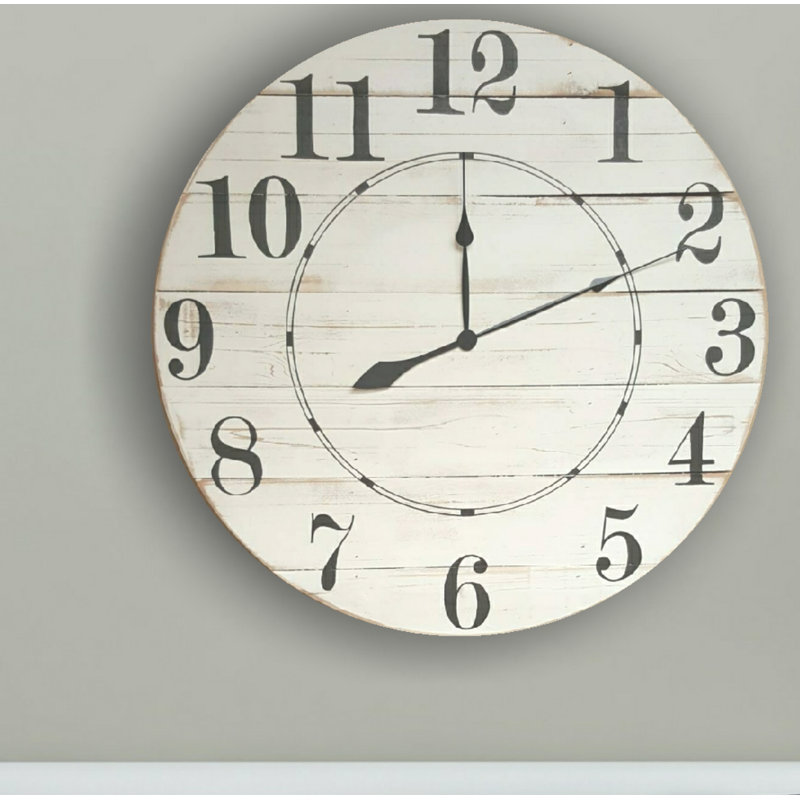 Très grande horloge murale Ayanna, Grand