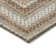 Machine Washable Indoor/Outdoor Xhevrie Chocolate Rug
