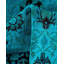 Tapis unique en laine 4 pi x 6 pi 6 po Phyllon