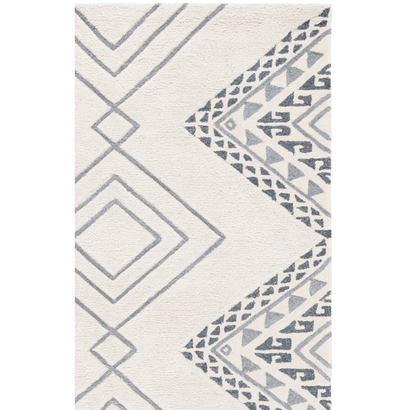Powell Hand Tufted Performance Southwestern Rug, Rectangle 10' x 14'