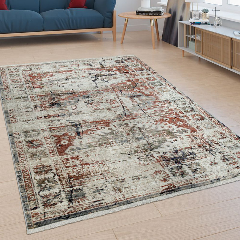 Oceanside Oriental Shag Area Rug, Rectangle 120 x 170cm