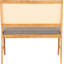 Alyxandria Fabric Upholstered Bench
