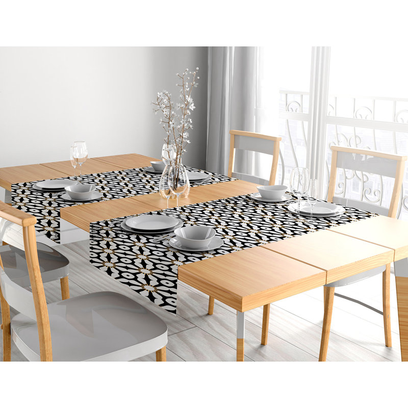 Karas Geometric Table Runner