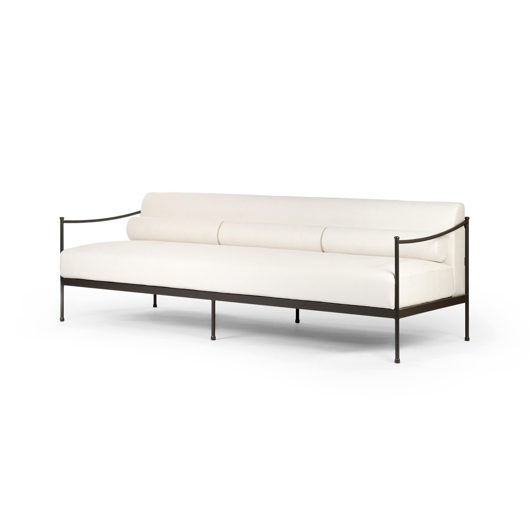 Letta 81" Outdoor Sofa, Bombay Flax