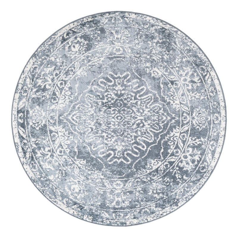 Boylan Oriental Indoor Rug, Round 5'