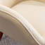 Chaise en velours blanc avec capitonnage à boutons - Pieds en bois massif, rembourrage en mousse luxueuse, rembourrage-940076120