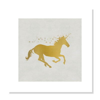 Licorne 1, impression sur papier