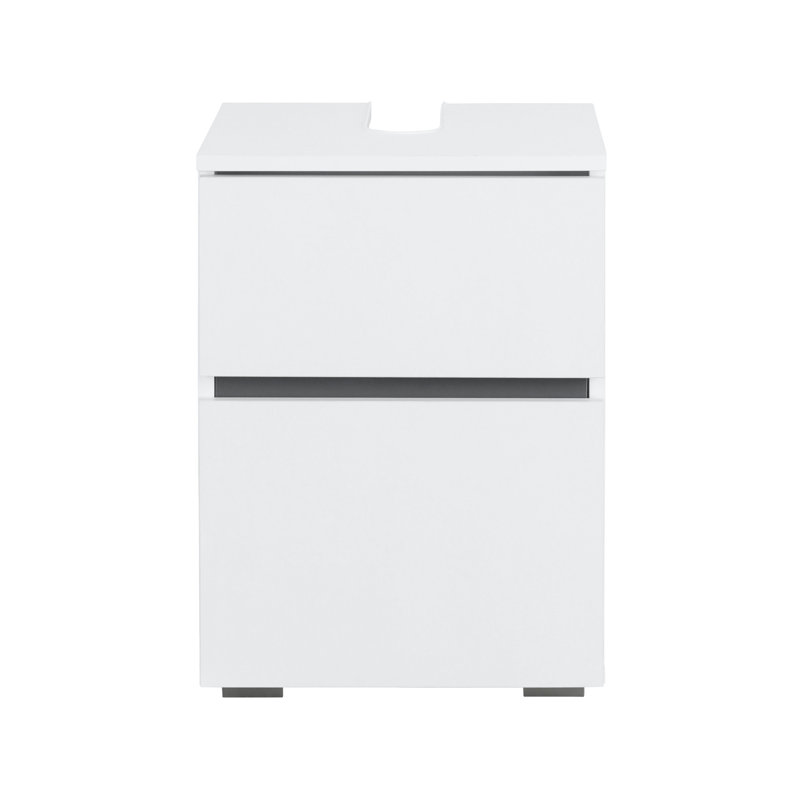 Brylynn Back To Wall Toilet Unit, White