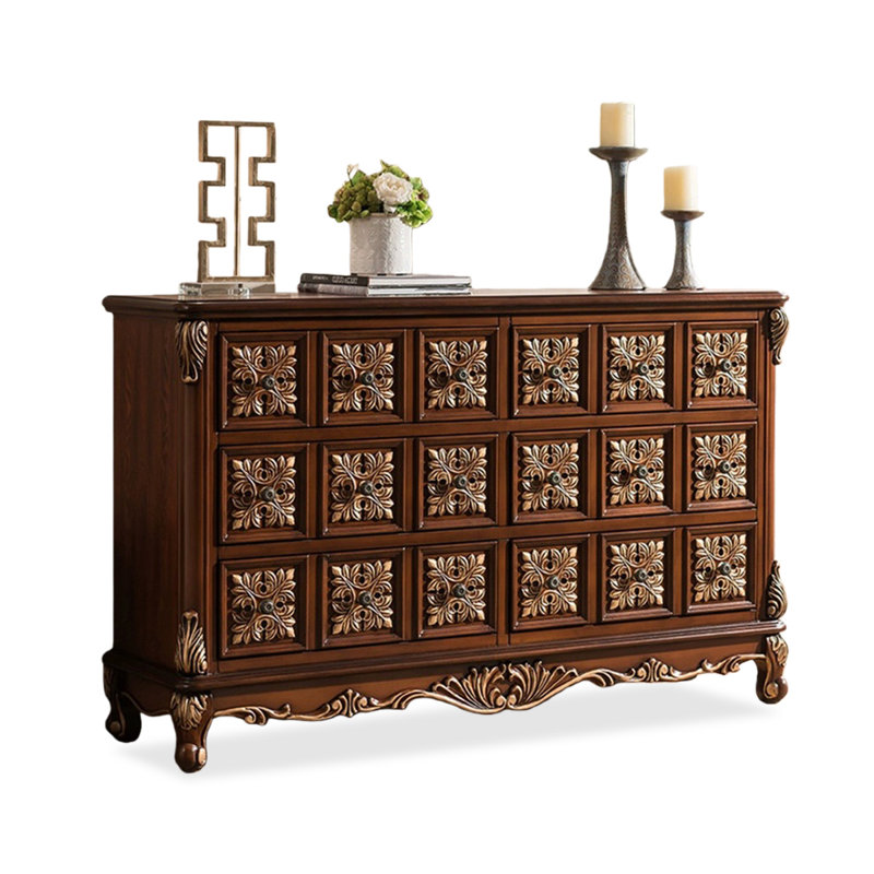 Armoire d'appoint en bois manufacturé brun massif, Brun