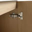Meuble-lavabo autoportant 36 po et 2 portes d'armoire à fermeture en douceur, contreplaqué, chêne Dune (KD-PACKING)