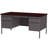 Double Pedestal Office Desk with Center Drawer for Home, Office, or School-13922310-111532512