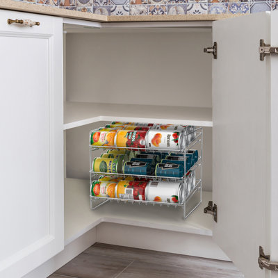 Rangement à distributeur à 3 étages