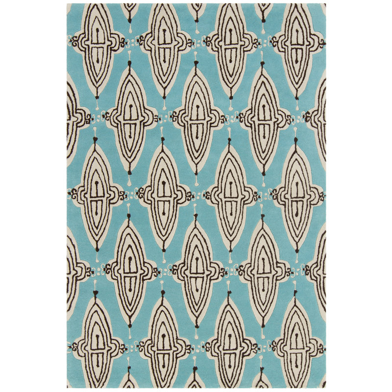Tapis en laine Wurth, 5 pi x 7 pi 6 po