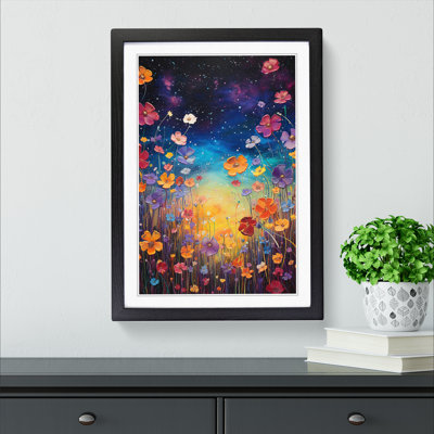Cosmos Colour Field - Framed Print