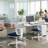 Small Armless Office Chair, Swivel Desk Chair with Mesh Back & Padded Seat, Space-Saving Modern Task Chair for Compact office-1697653374-1697653347