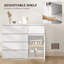  Chest Of Drawers, 5 Drawer Dresser with Soft-Close Cabinet, Black-725391912