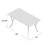 Brizio Rectangular Outdoor Dining Table , 59.00'' in. W 31.50'' in. D-100505473