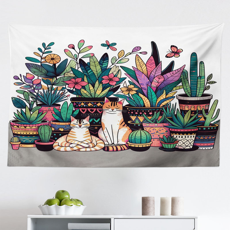 Tapisserie en microfibre, H 30 po x l 45 po