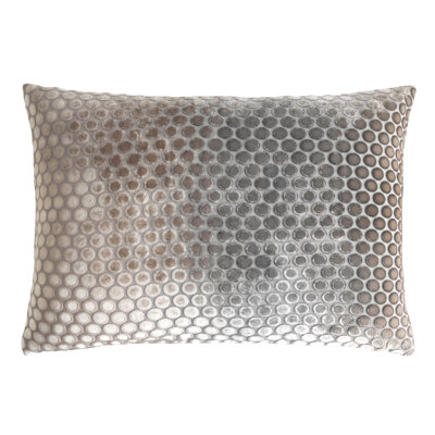 Dots Lumbar Velvet Pillow Cover & Insert