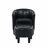 Aldayshein Upholstered Barrel Chair with Ottoman-424139820