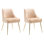 Fauteuil en velours l 21,5 po Koblas