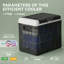 Réfrigérateur de voiture 12 volts, réfrigérateur électrique de voiture 53QT