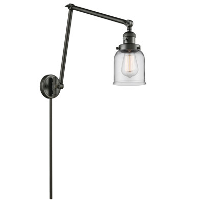 Lampe murale avec bras pivotant double 1 lumière Norberto Bell