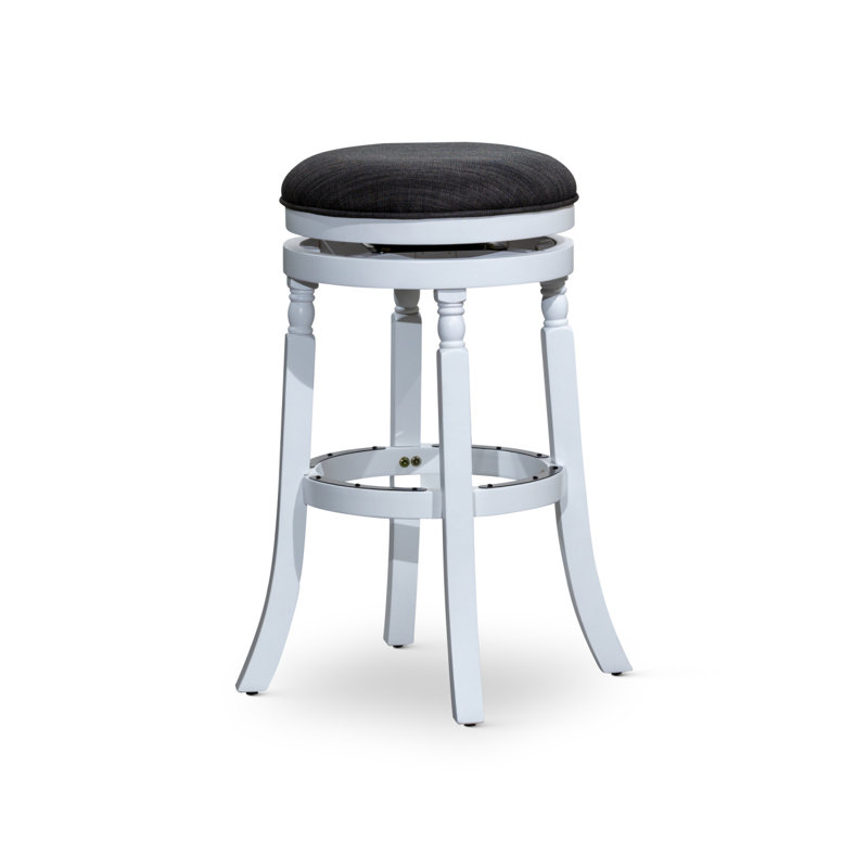 Tabouret de bar, finition, siège, Blanc