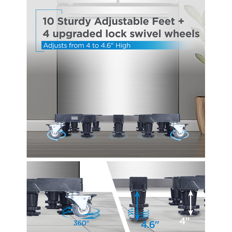 BLACK+DECKER Multi-Functional Appliance Stand with Wheels, BWS24