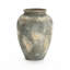 Rustic Gold and Brown Terracotta  Tall Urn Vase-130661601