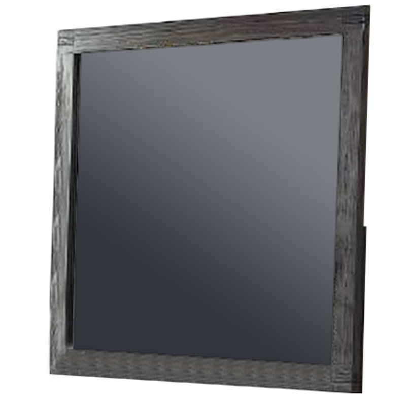 Commode bisque Miroir, Brun foncé