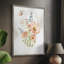 «Summer Arrangement I», reproduction encadrée - bois massif-370147287
