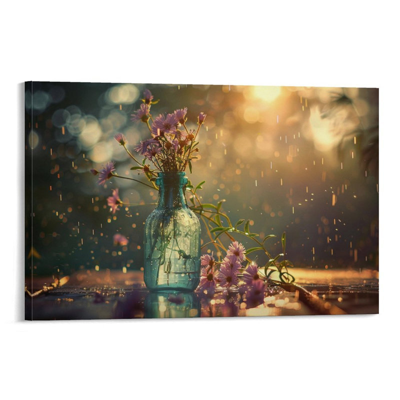 Art mural sur toile encadré 12 "x 18", prêt à être accroché, 12 po x 18 po