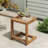 Acacia Wood Side Table