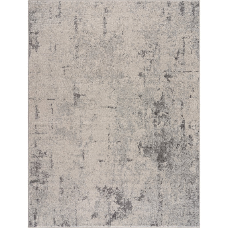 Tapis gris Elyjah, Rectangle 3 pi 11 po x 5 pi 7 po