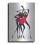 «Little Red Dress» par Shan Kelly, art mural en métal-1568754482