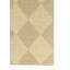 Tapis Patia en laine beige géométrique tufté à la main, 152 x 244 cm-1057527269