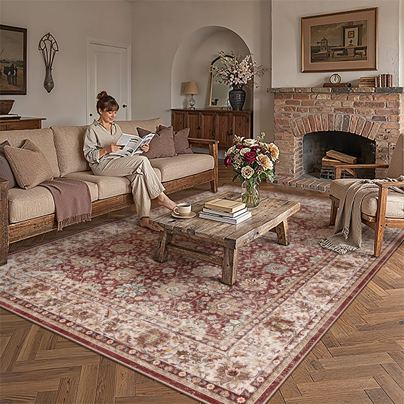 Tapis lavable à la machine Safavieh, Rectangulaire 8 pi x 10 pi