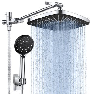 Pomme de douche à double massage / jet
